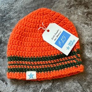 Handmade | Child’s Blaze Orange And Green Trim Hat | Smith Country